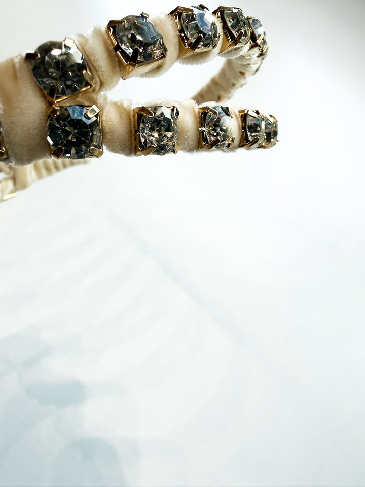 Double Rhinestone Headband