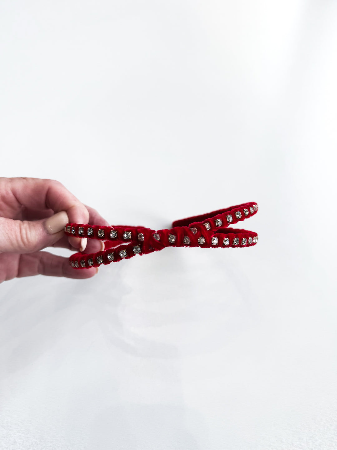 Rhinestone Skinny Double Headband