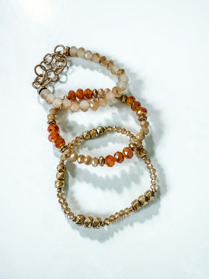 Boho Bloom Beaded Bracelet