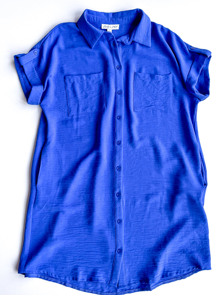 Buttoned Bliss Dress