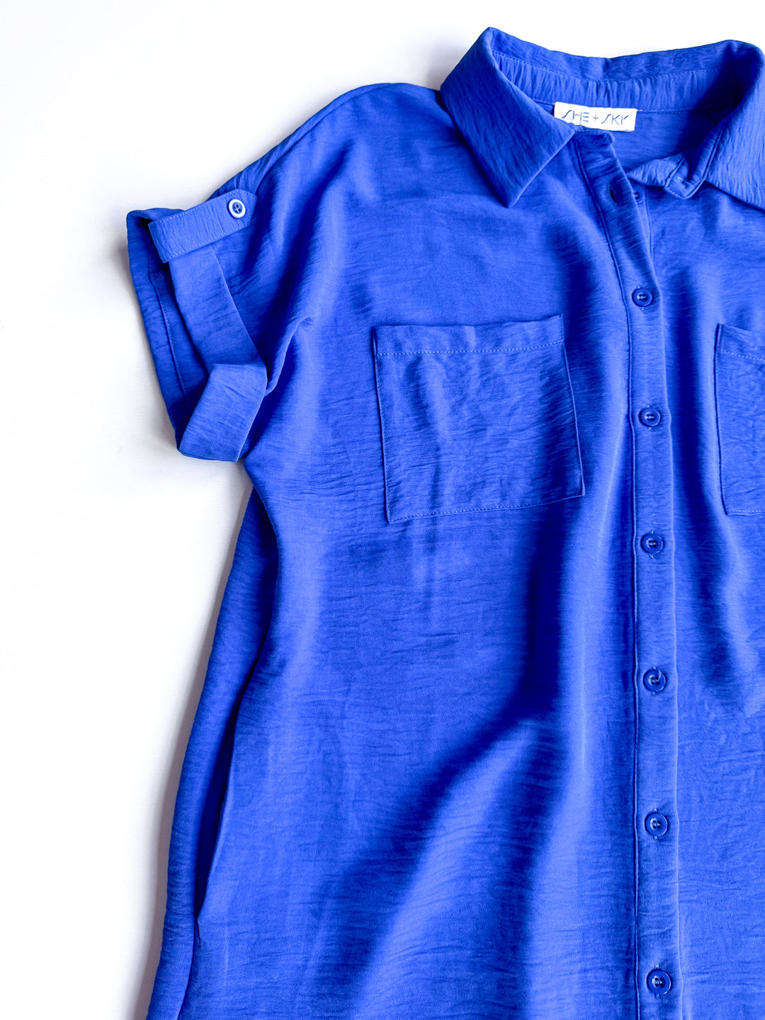 Buttoned Bliss Dress