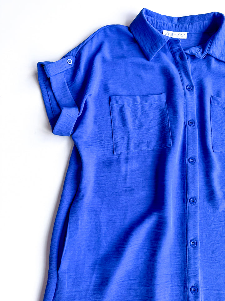 Buttoned Bliss Dress