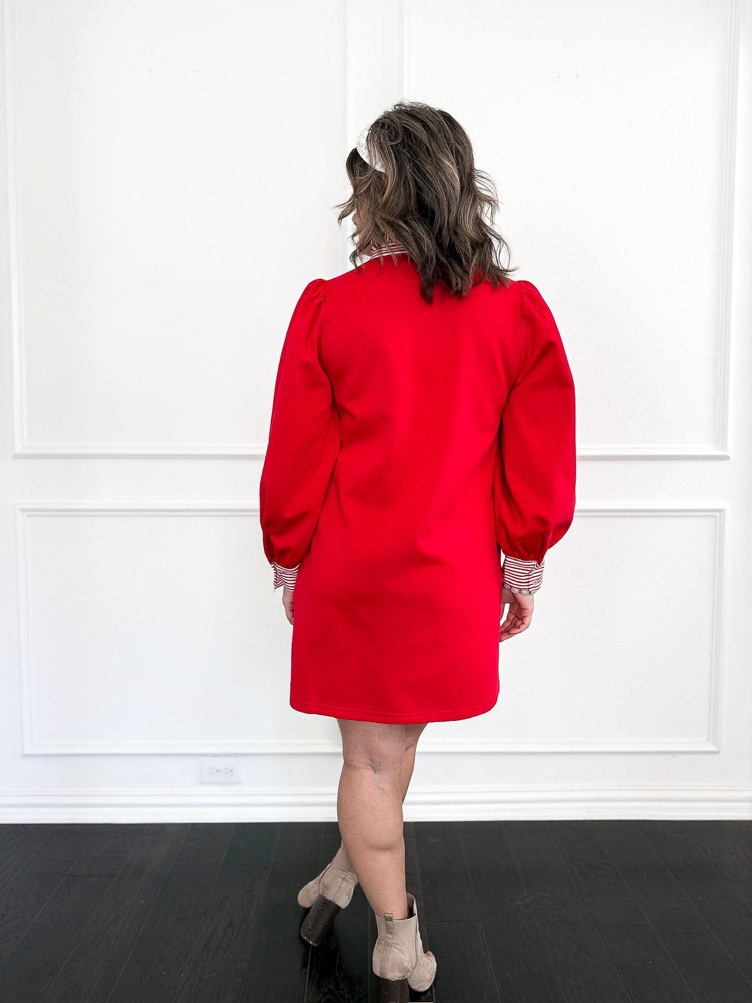 Peppermint Twist Red Dress