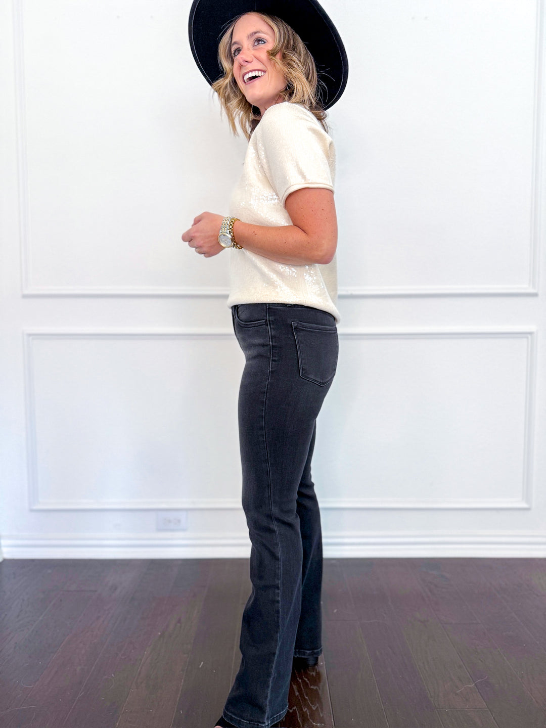 Flying Monkey High Rise Slim Bootcut