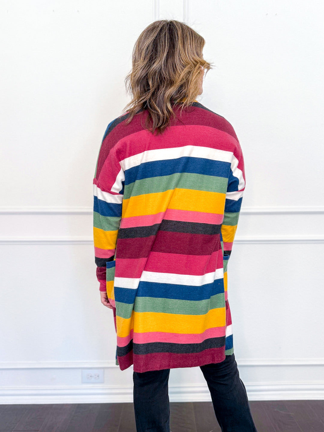 Falling for Stripes Cardigan