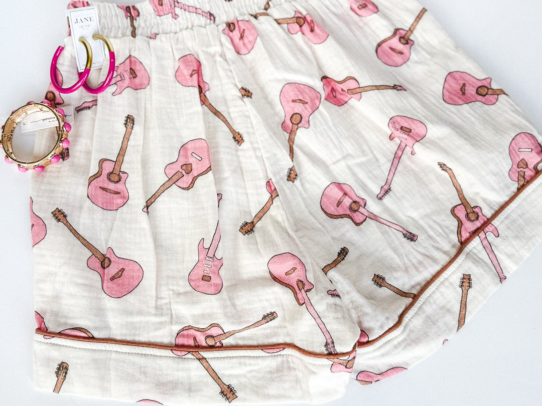 Guitars & Dreams Pajama Short