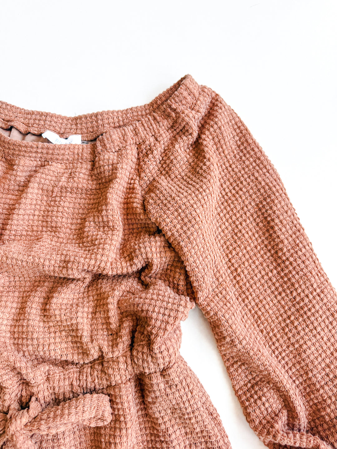 What I Want Textured Romper
