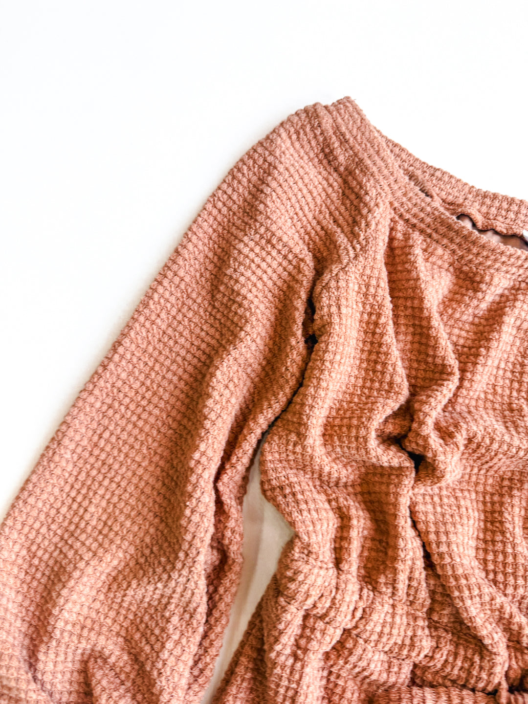 What I Want Textured Romper