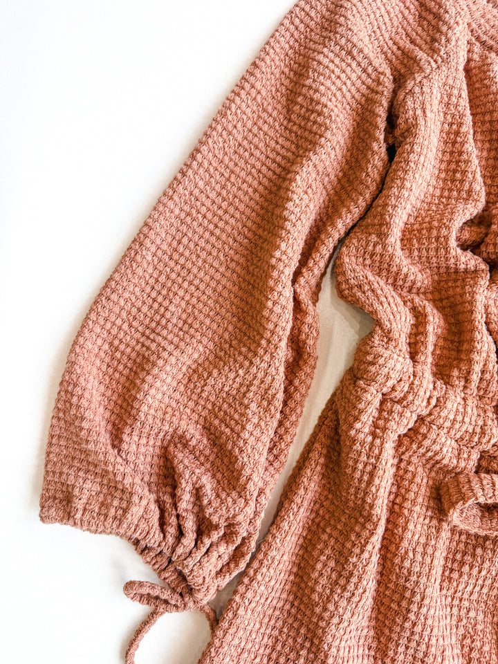 What I Want Textured Romper