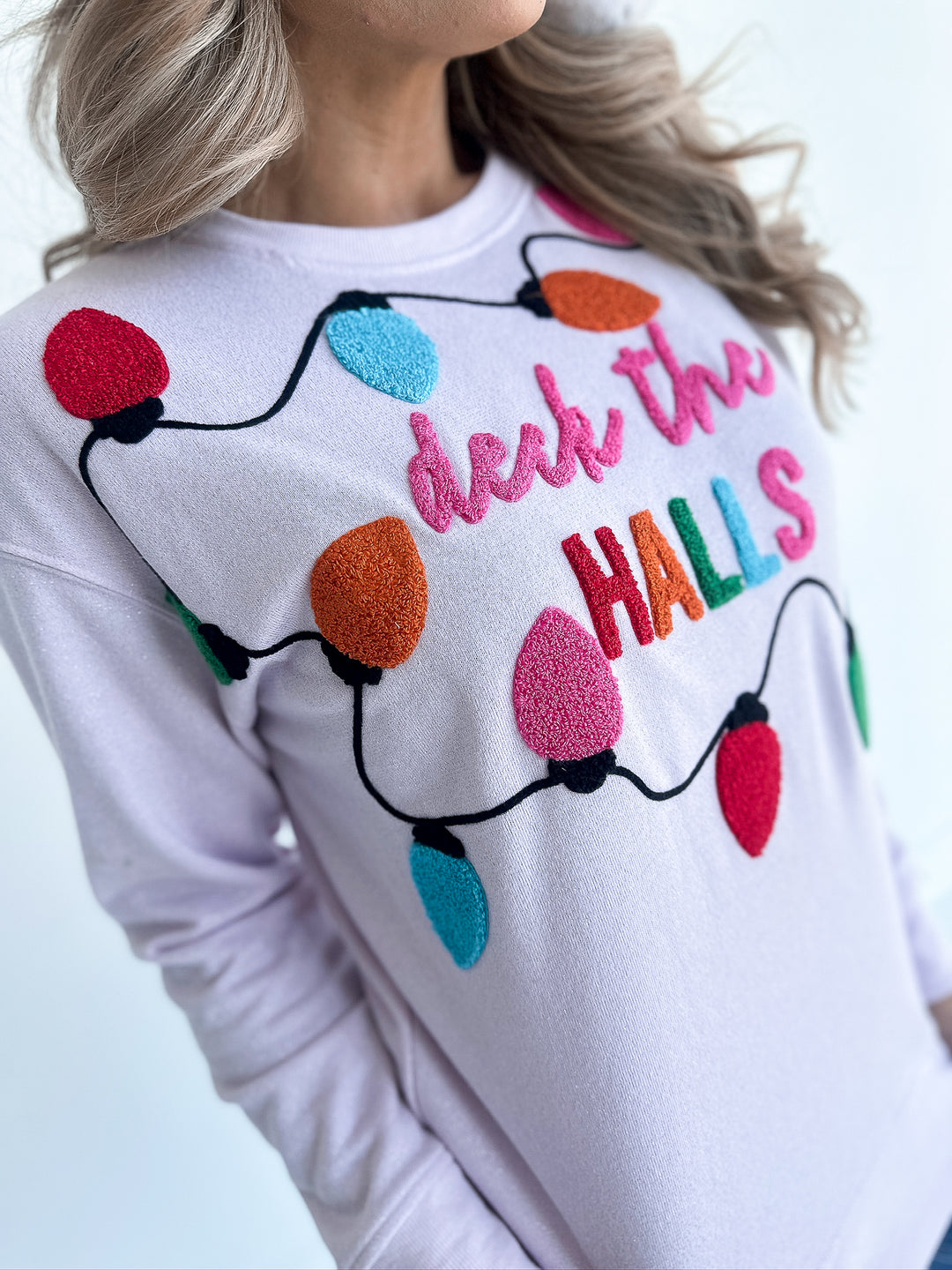 Deck the Halls Sparkle Pullover