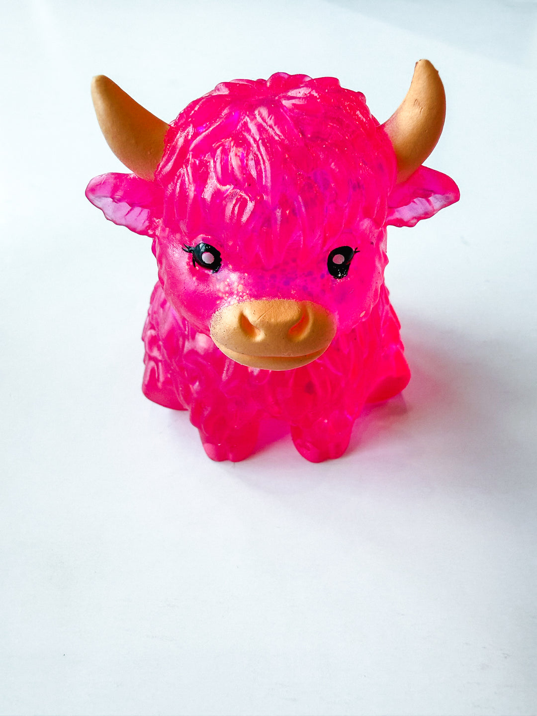 Highland Cows Glitter Squishy