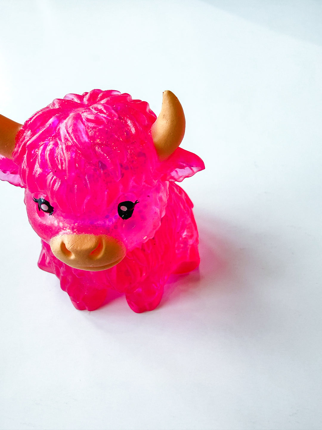 Highland Cows Glitter Squishy