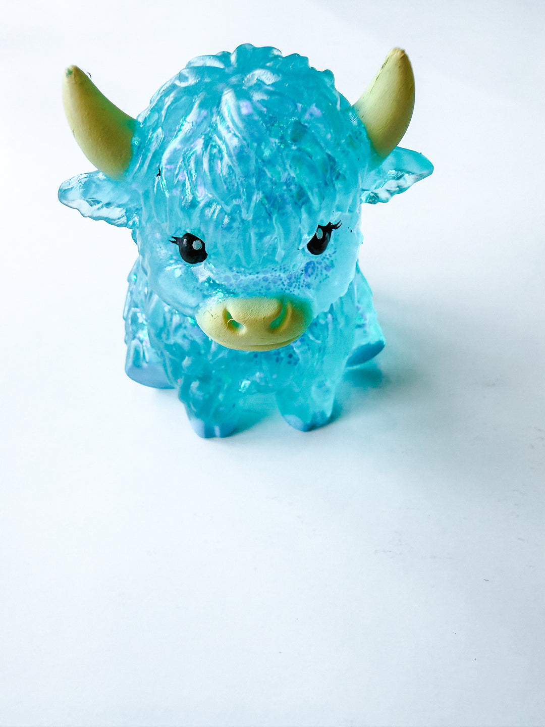 Highland Cows Glitter Squishy