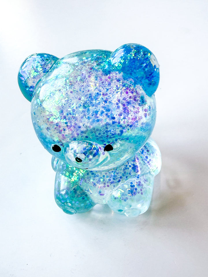 Glitter Teddy Bear Squishy