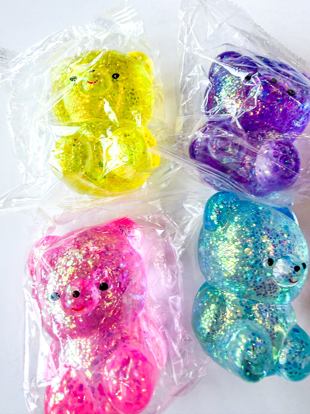 Glitter Teddy Bear Squishy