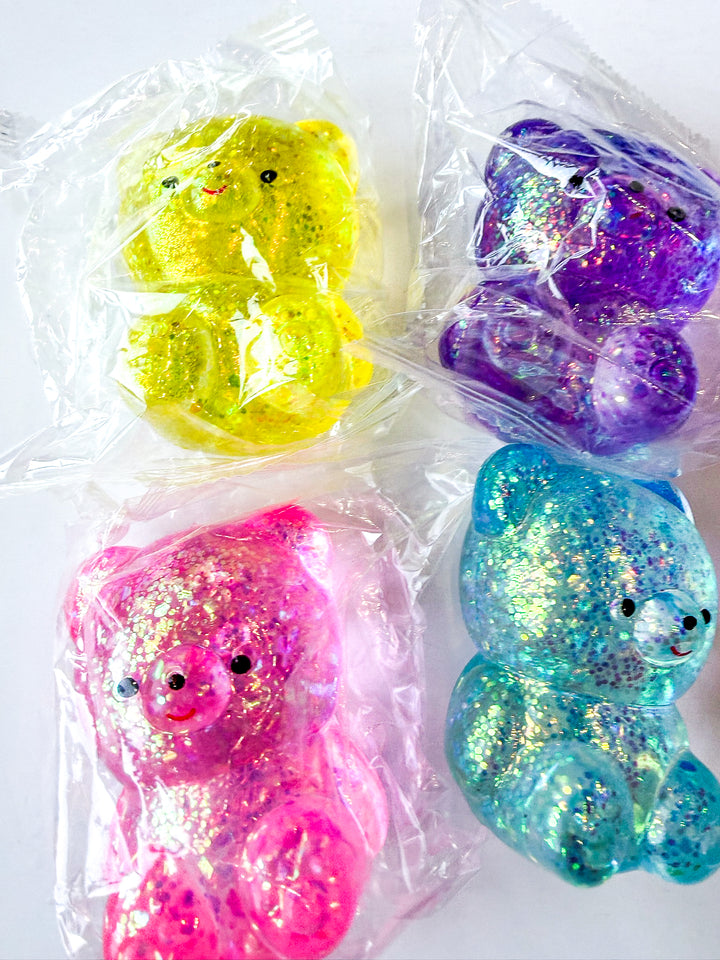 Glitter Teddy Bear Squishy