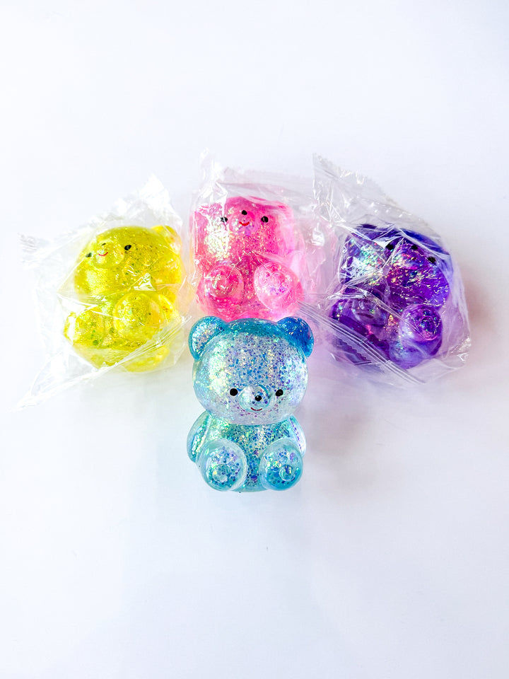 Glitter Teddy Bear Squishy