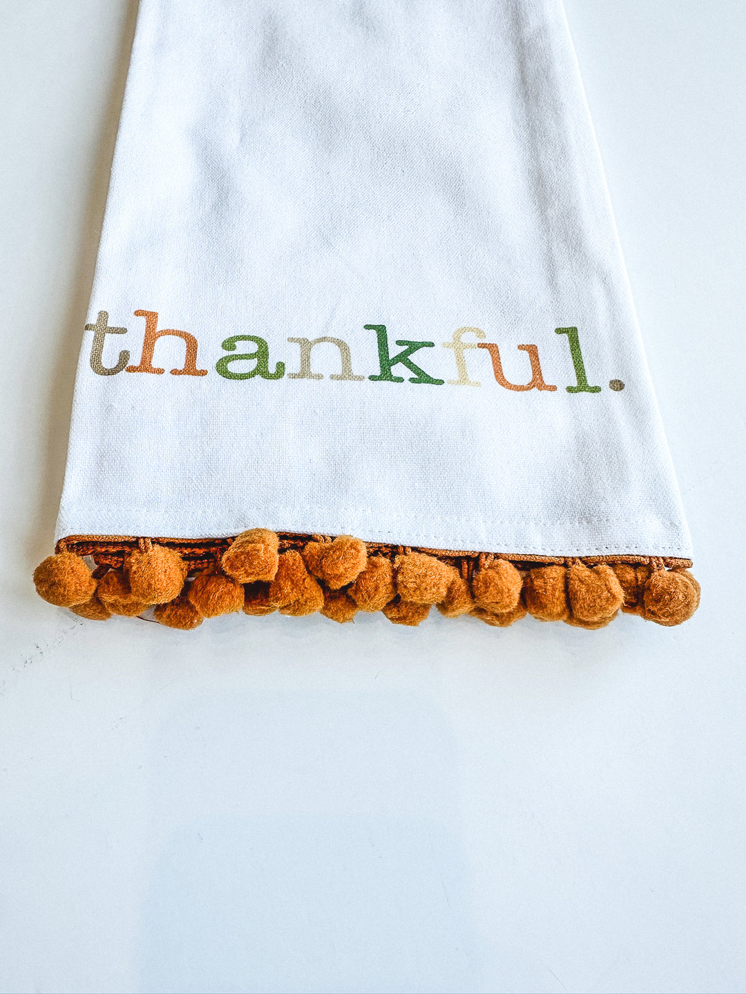 Thankful Pom Hand Towel