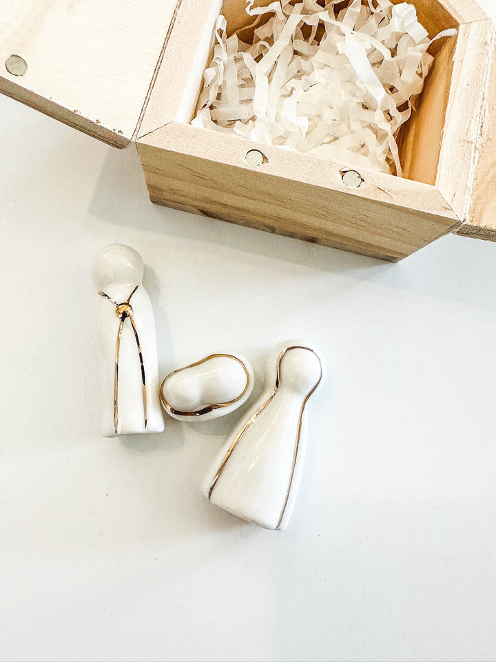 Holy Family Ceramic Figures