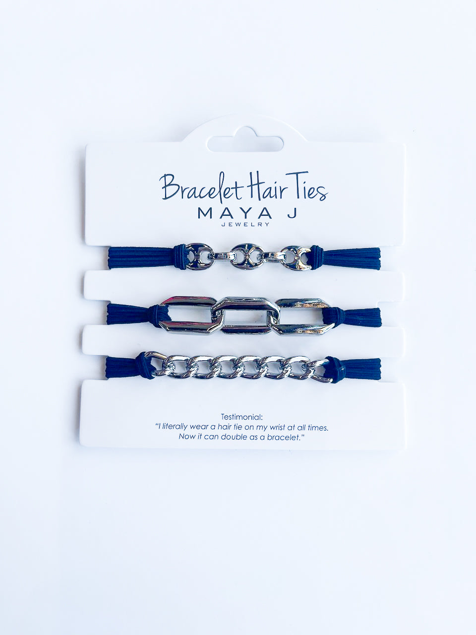 Bracelet Hair Ties - Set of 3