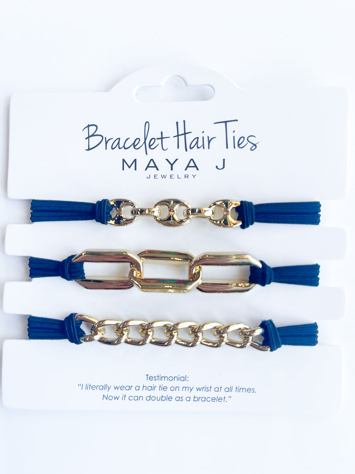 Bracelet Hair Ties - Set of 3