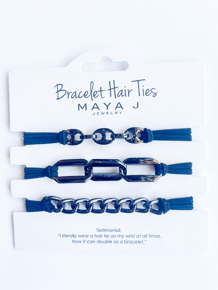 Bracelet Hair Ties - Set of 3