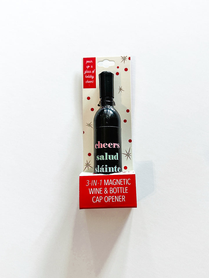 3 in 1 Magnetic Wine & Bottle Opener