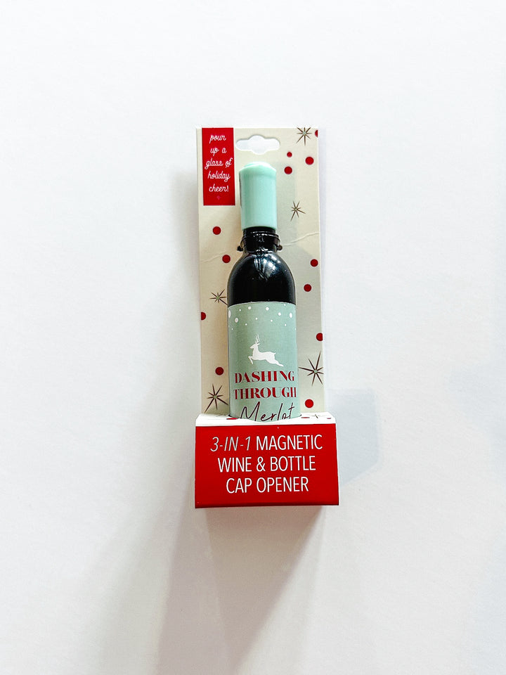 3 in 1 Magnetic Wine & Bottle Opener