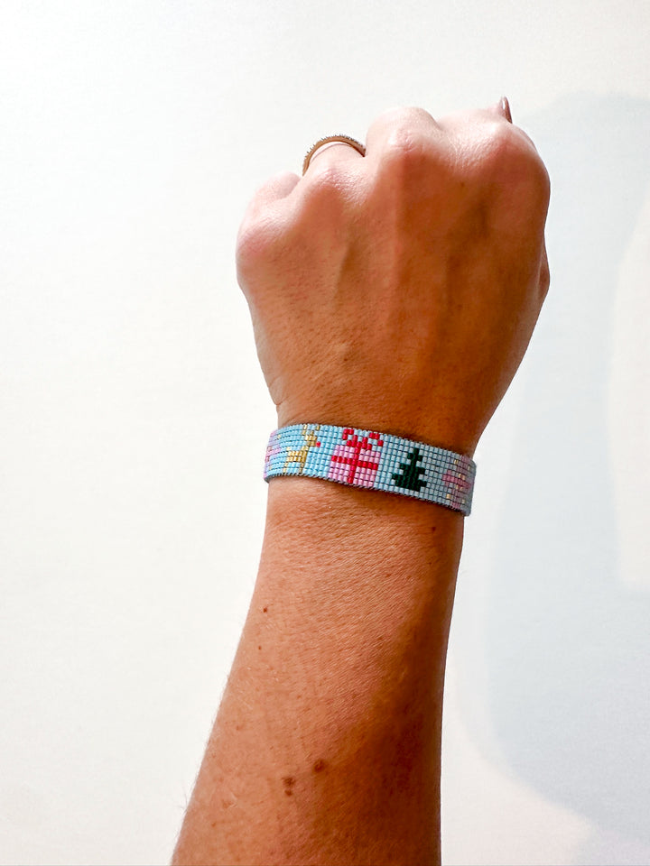 Gabby Holiday Beaded Bracelet