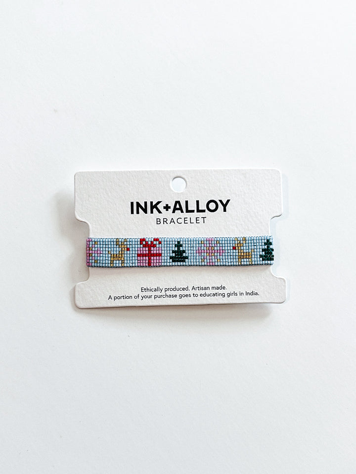 Gabby Holiday Beaded Bracelet