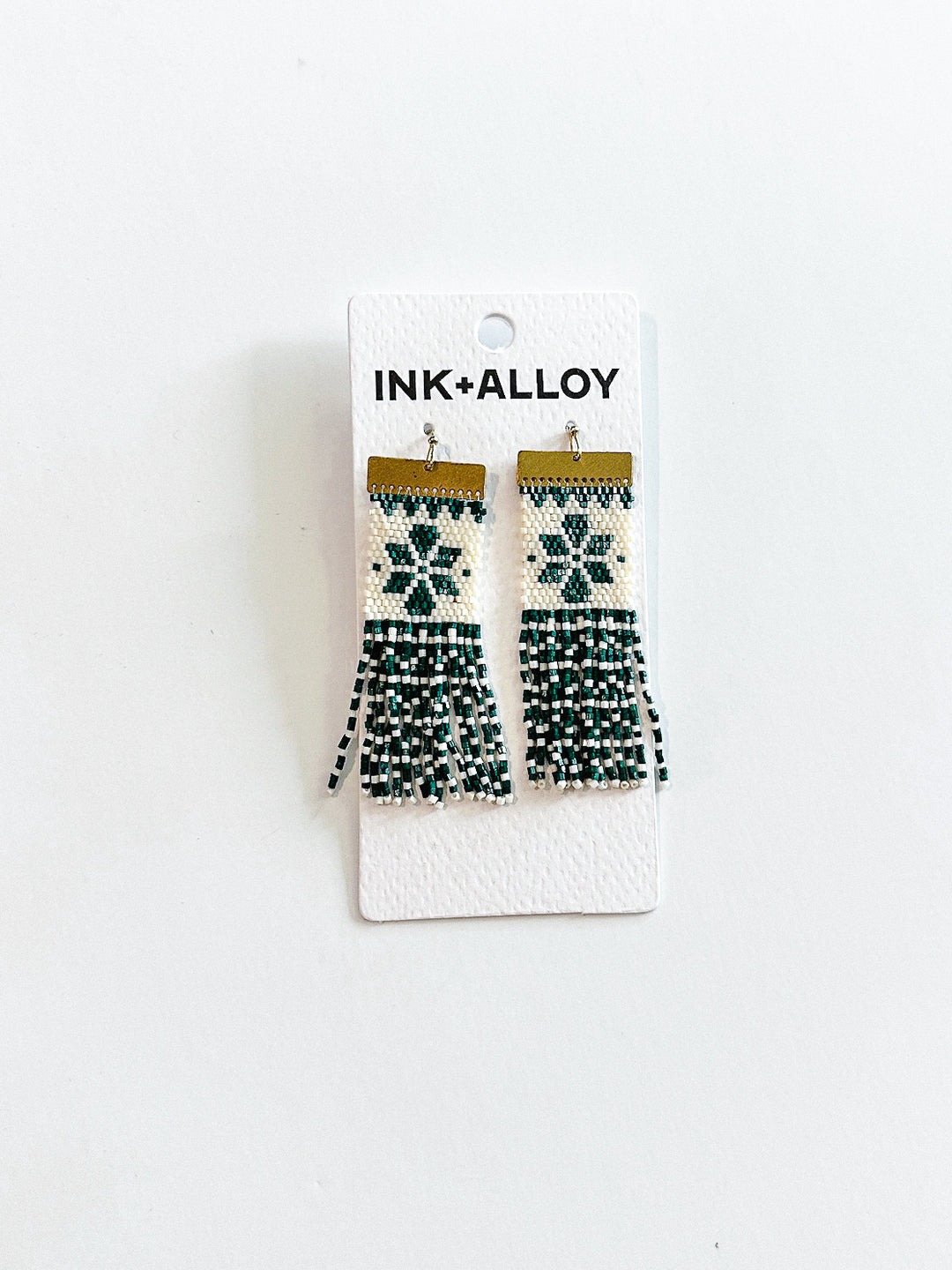 Lauren Holiday Beaded Earring