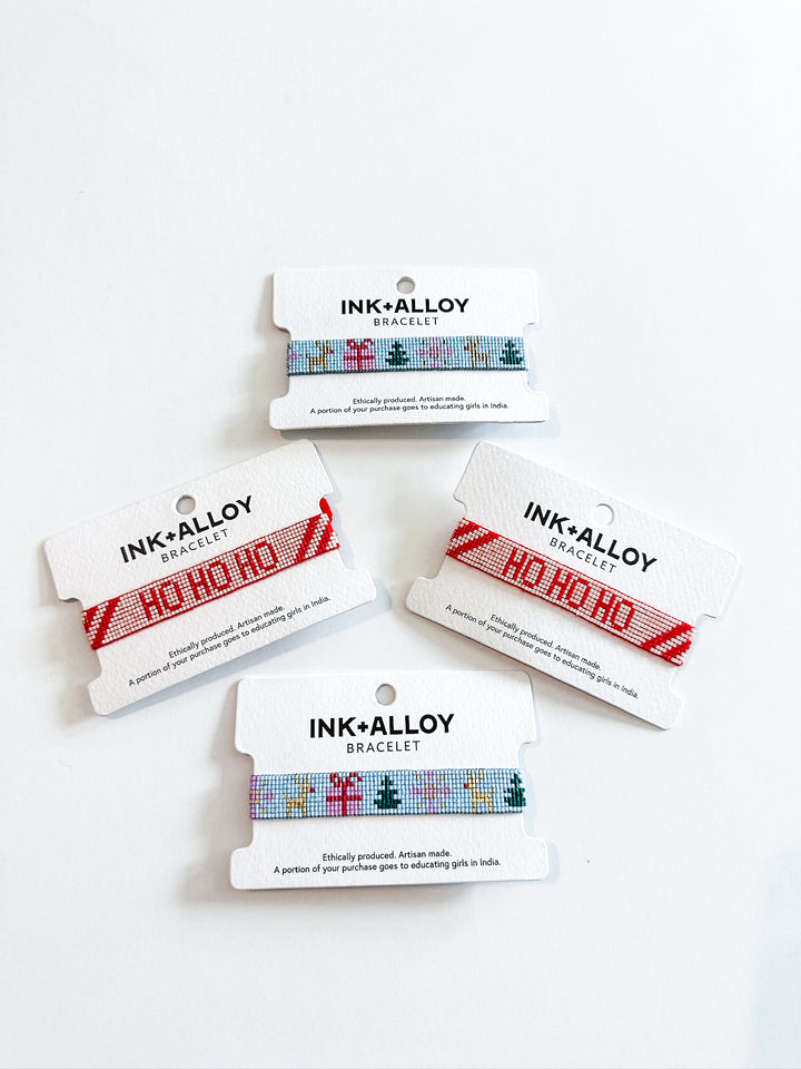 Gabby Holiday Beaded Bracelet