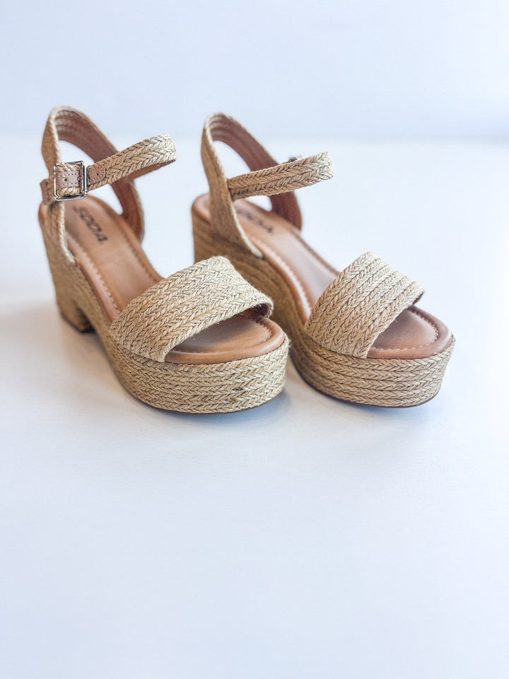 Carnie Jute Wedge
