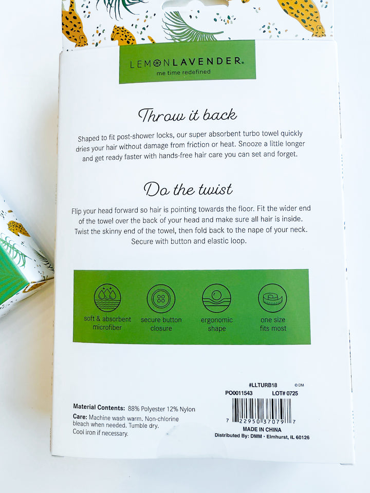 Plot Twist Hair Towel