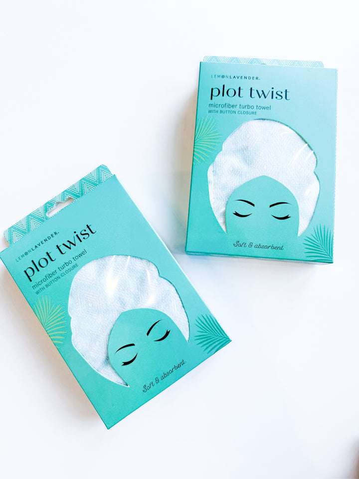 Plot Twist Hair Towel