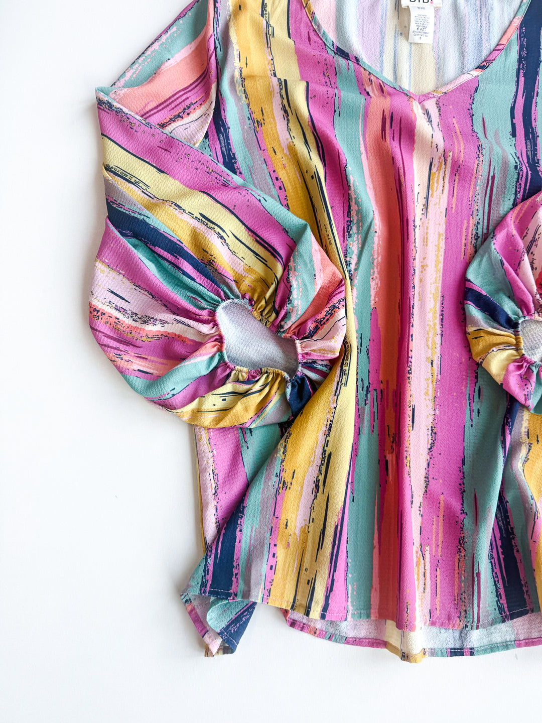 Drape the Day in Color Blouse