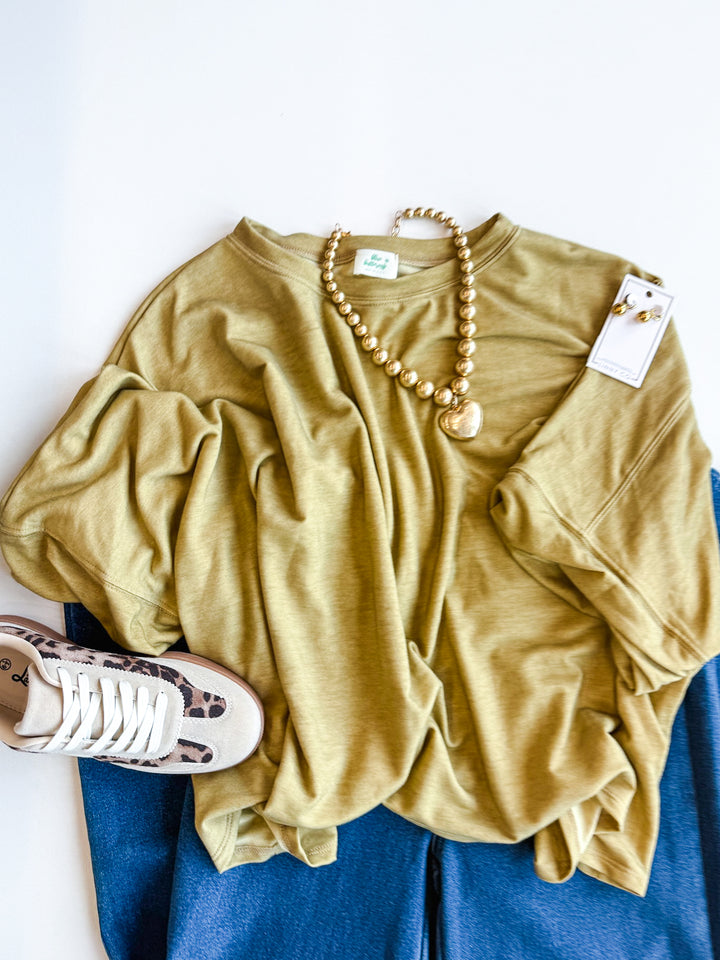 FINAL SALE On the Weekend Soft Oversized Tunic