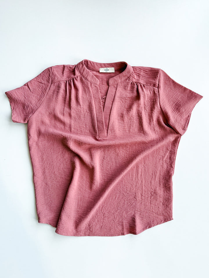 Skylar Short Sleeve Woven