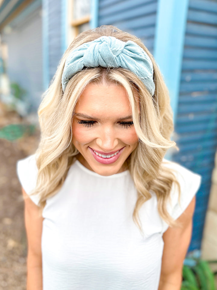 Ali Denim Headband