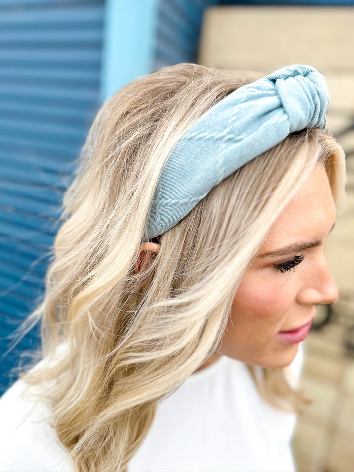 Ali Denim Headband