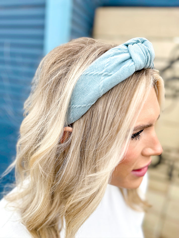 Ali Denim Headband