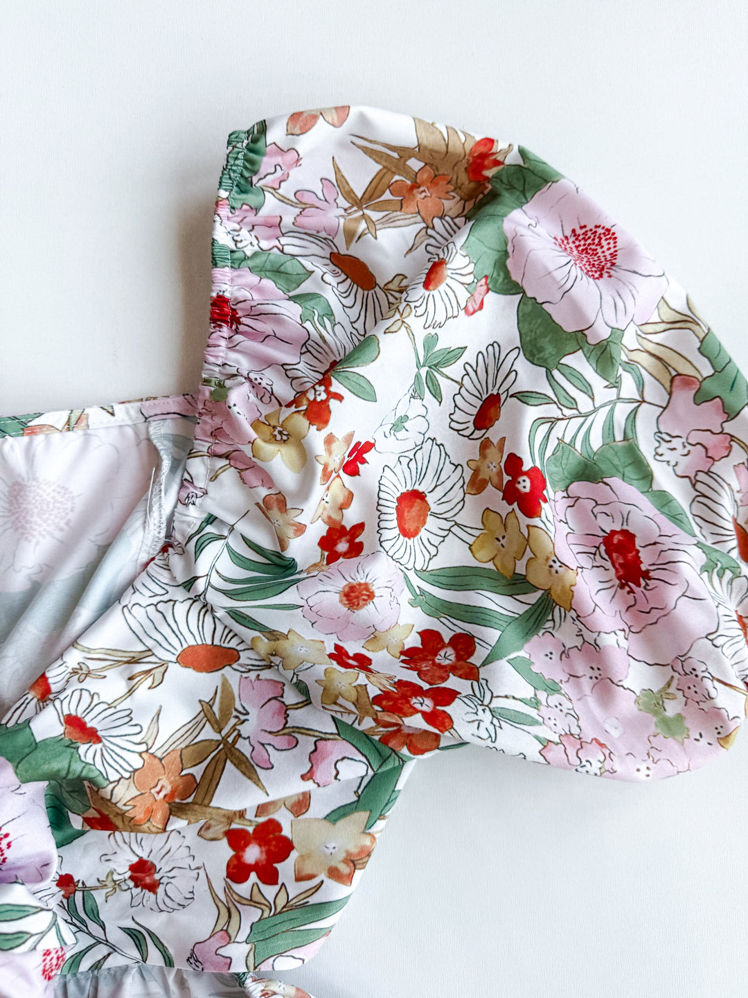 FINAL SALE - Fall Floral Tie Back Dress