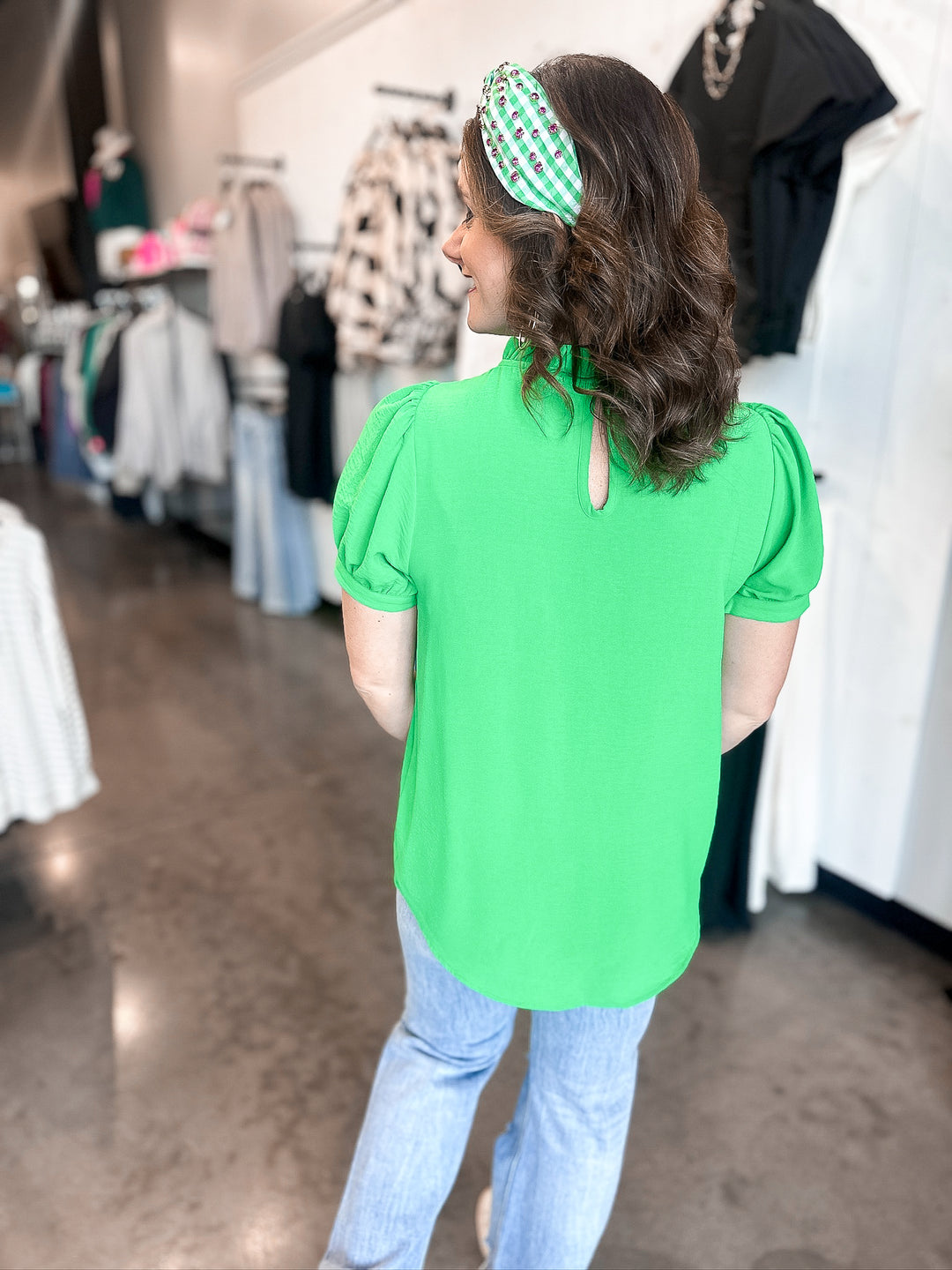 Kelly Ruffle Detail Blouse