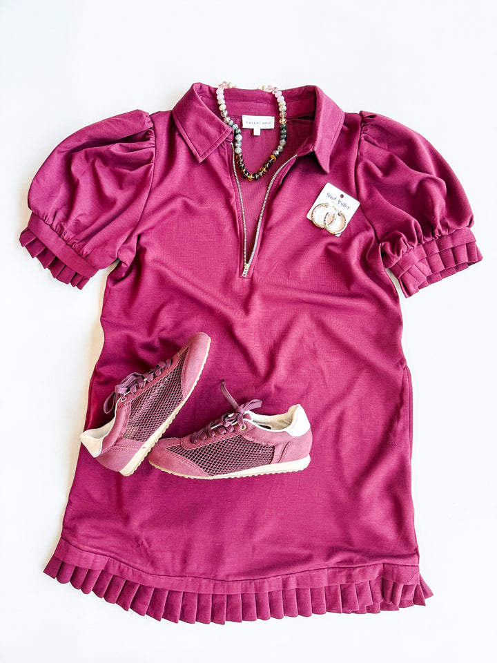 Cedar & Wine Dress