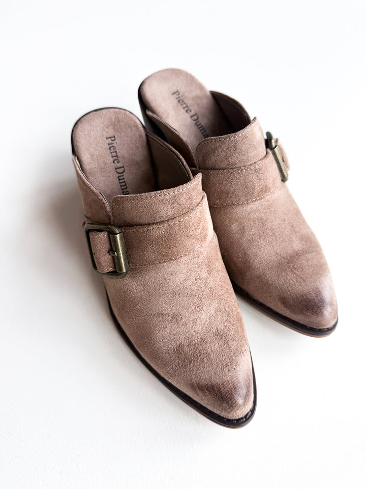 Whitney Suede Mules