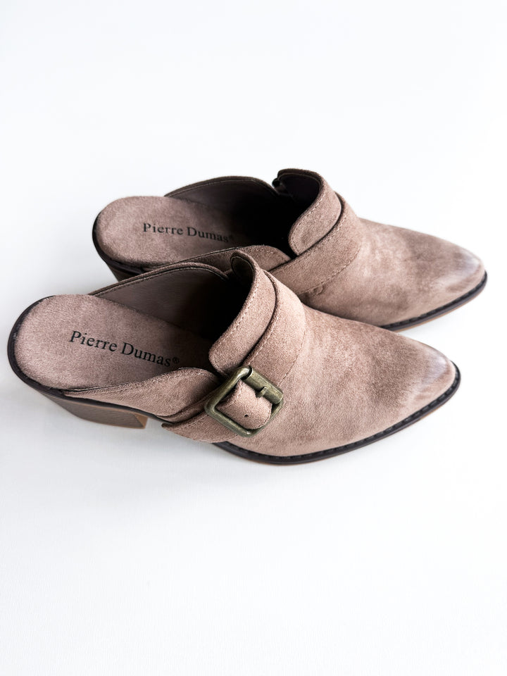 Whitney Suede Mules