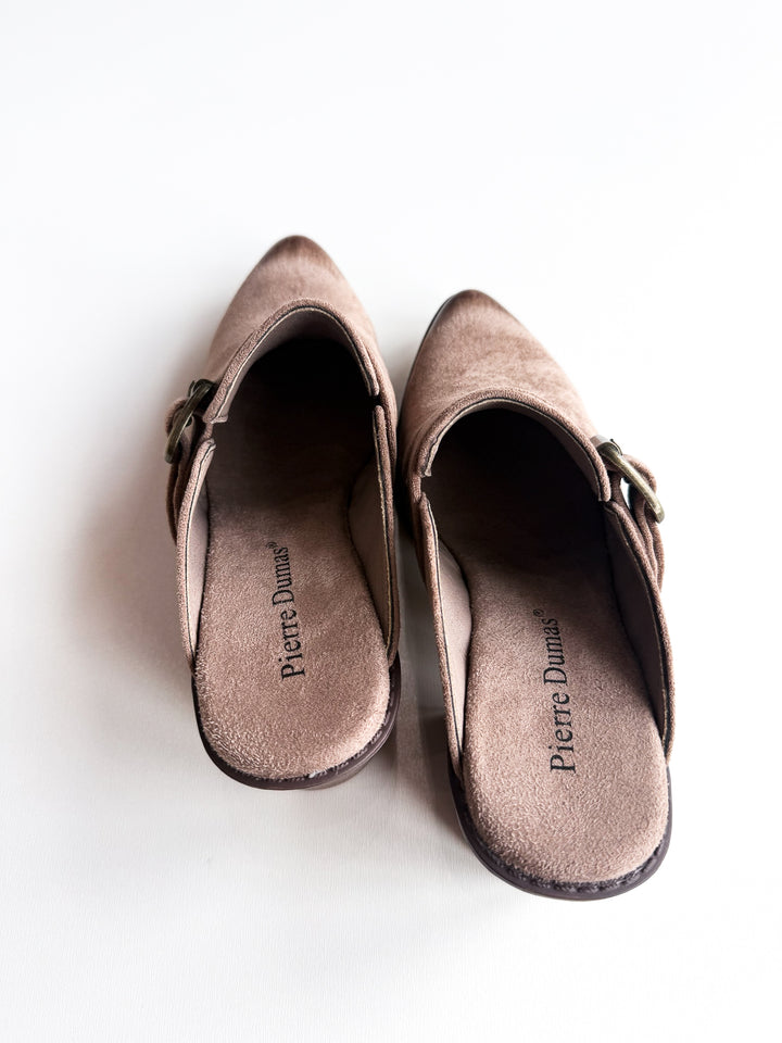 Whitney Suede Mules
