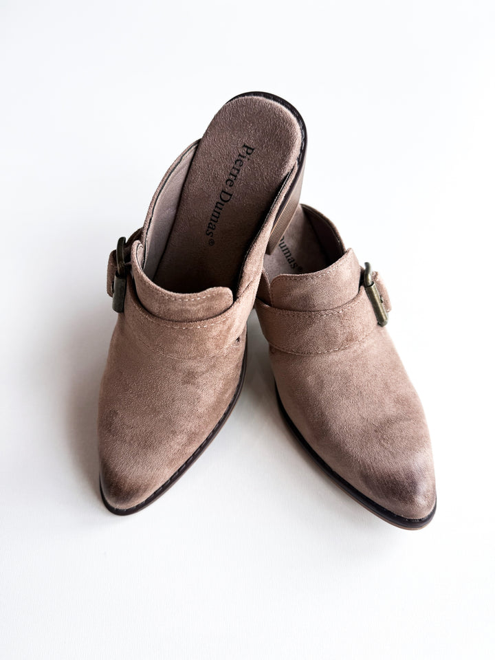 Whitney Suede Mules