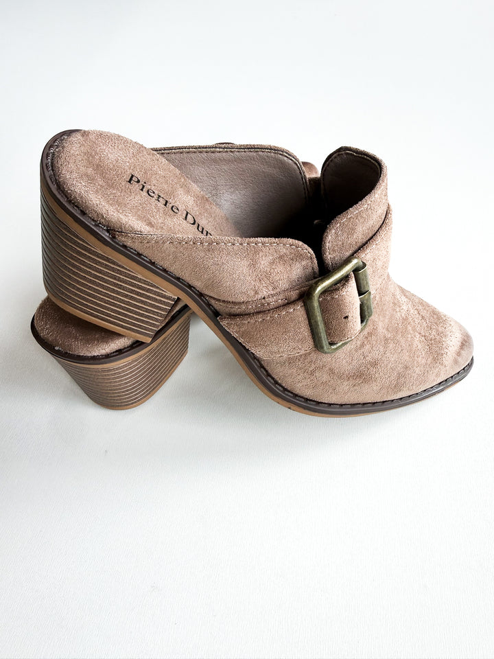 Whitney Suede Mules