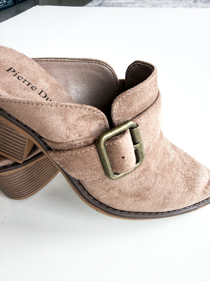 Whitney Suede Mules